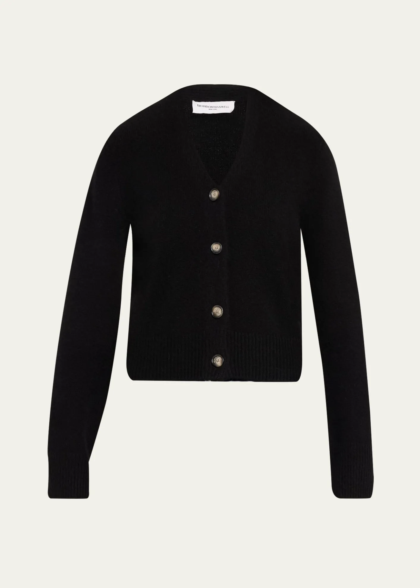 Brandon MaxwellSloane Cashmere-Silk Cardigan Sweater