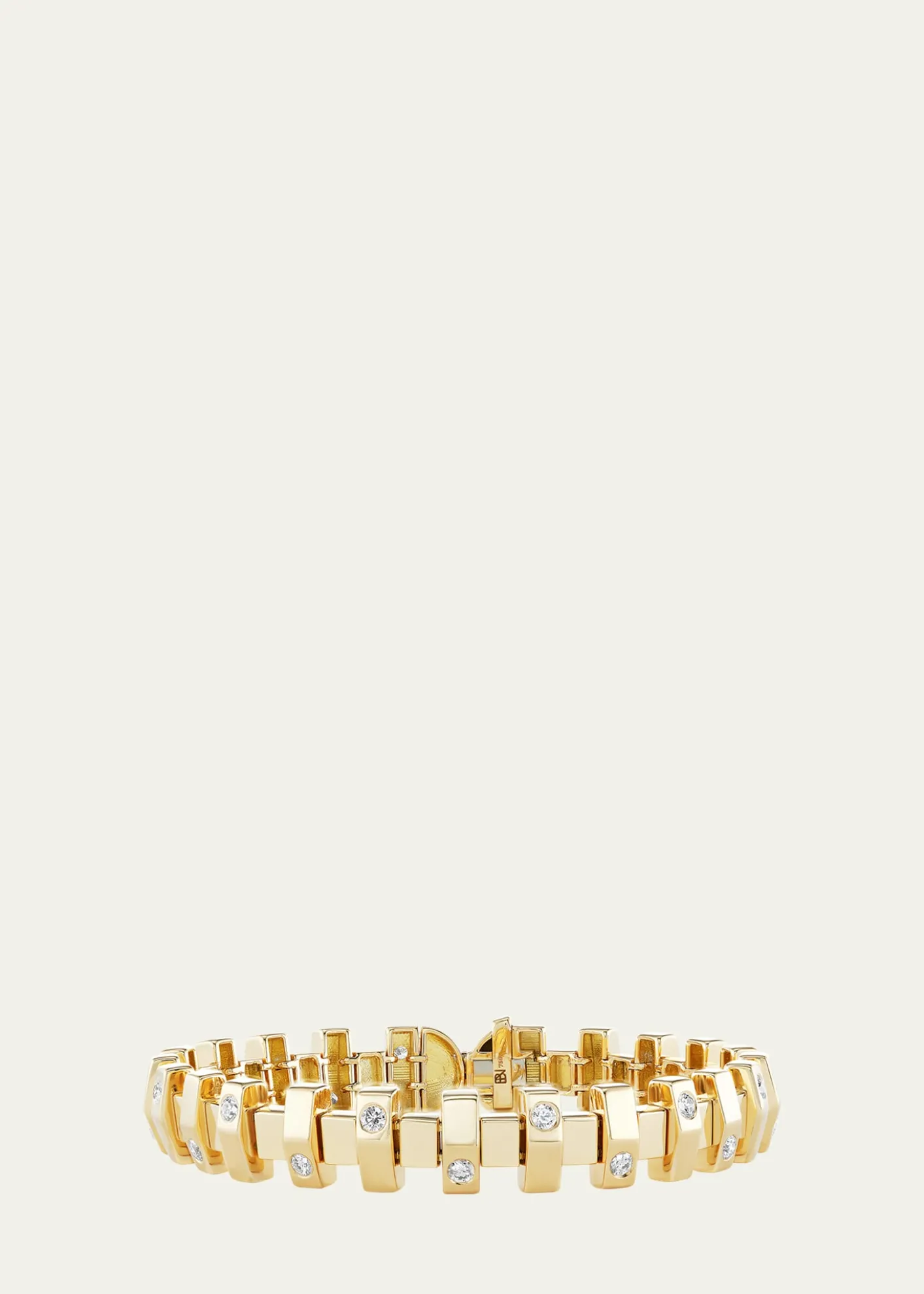 Brent NealeSmall Gold & Diamond Hopscotch Bracelet