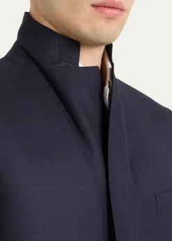 BrioniMen's Brunico Plaid Wool Blazer