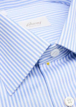 BrioniMen's Cotton Bengal Stripe Dress Shirt
