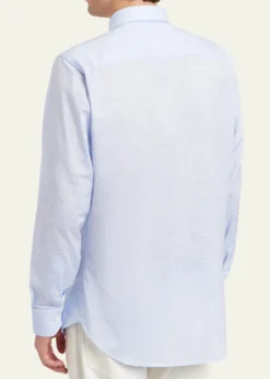 BrioniMen's Cotton Classic-Fit Sport Shirt