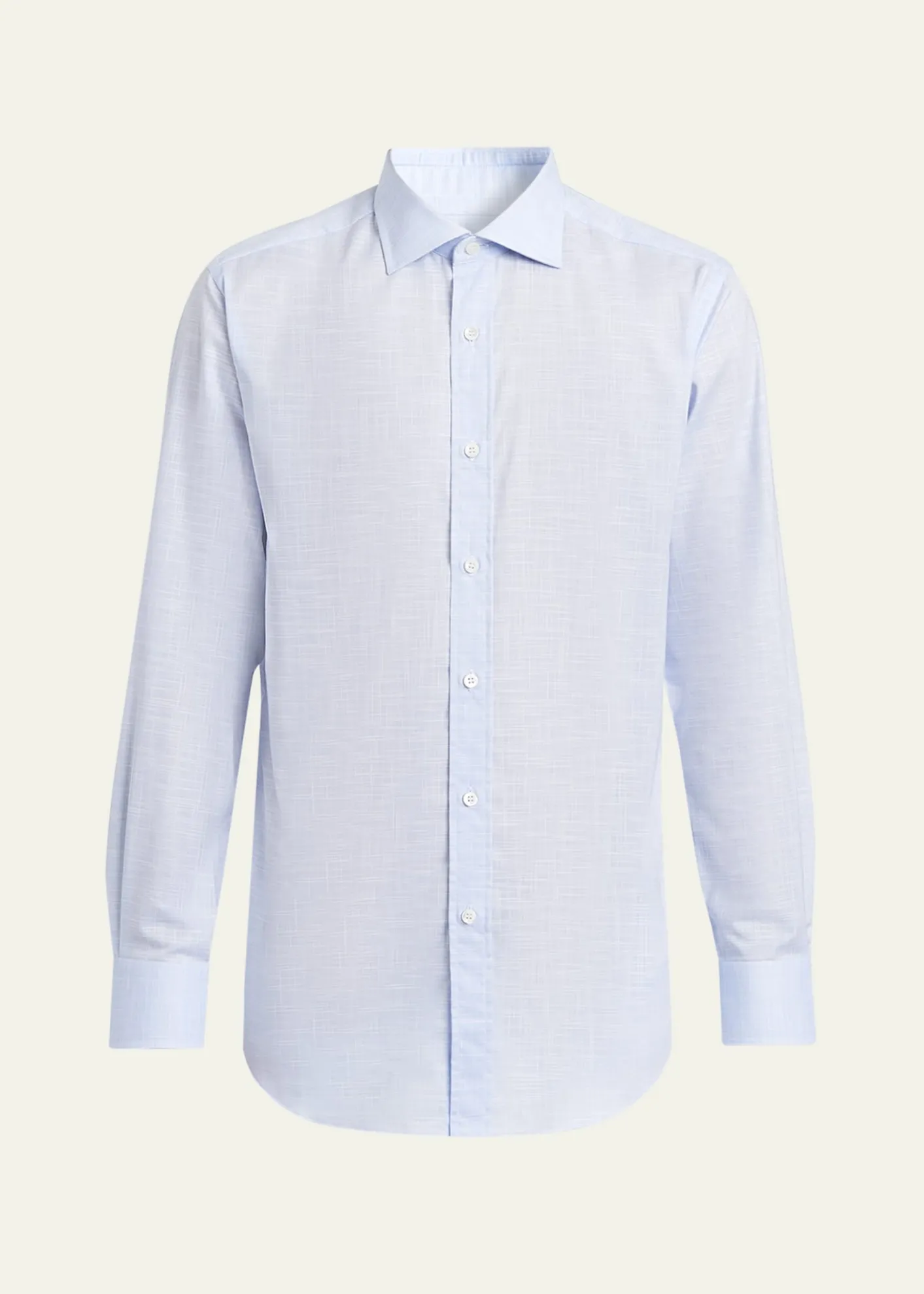 BrioniMen's Cotton Classic-Fit Sport Shirt