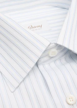 BrioniMen's Cotton Multi-Stripe Point Collar Dress Shirt