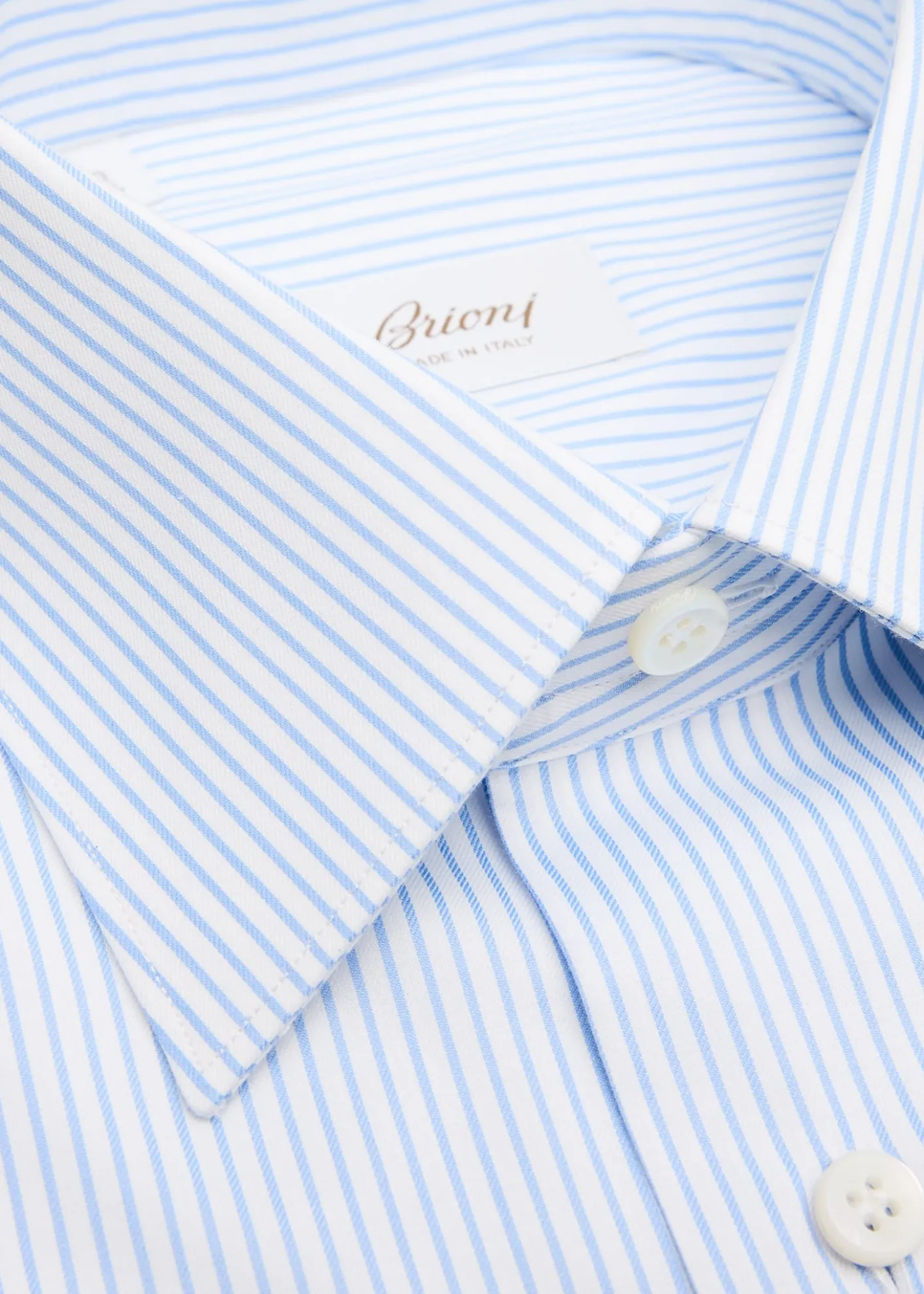 BrioniMen's Cotton Stripe Dress Shirt