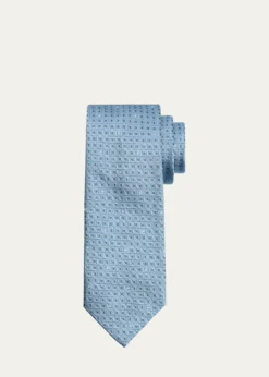 BrioniMen's Geometric Jacquard Silk Tie