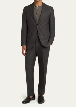 BrioniMen's Wool and Silk Sharkskin Two-Piece Suit