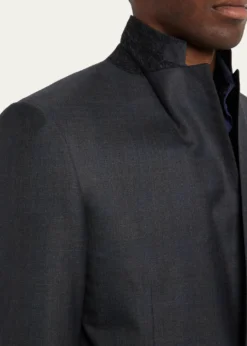 BrioniMen's Wool and Silk Tonal Check Two-Piece Suit