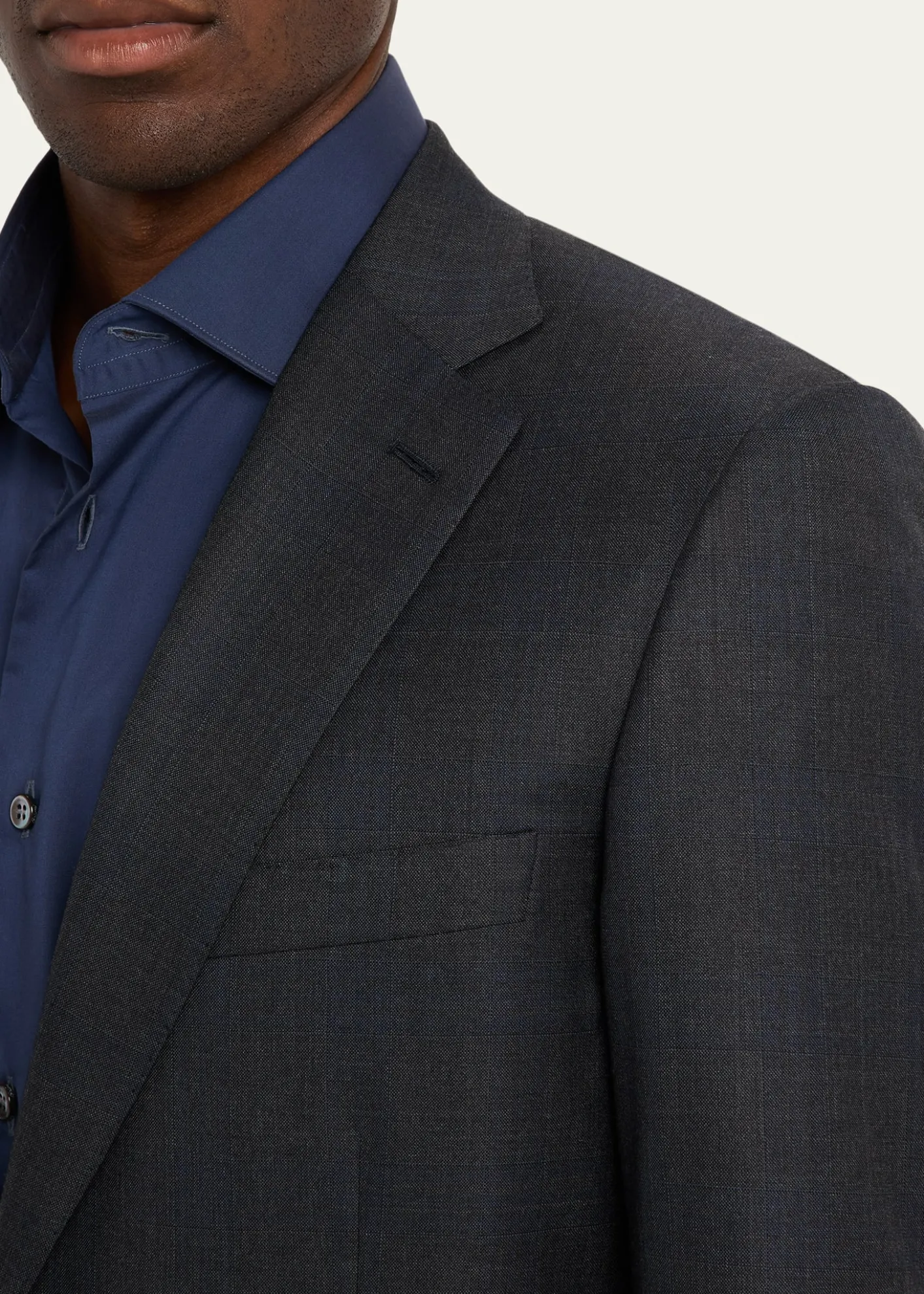 BrioniMen's Wool and Silk Tonal Check Two-Piece Suit
