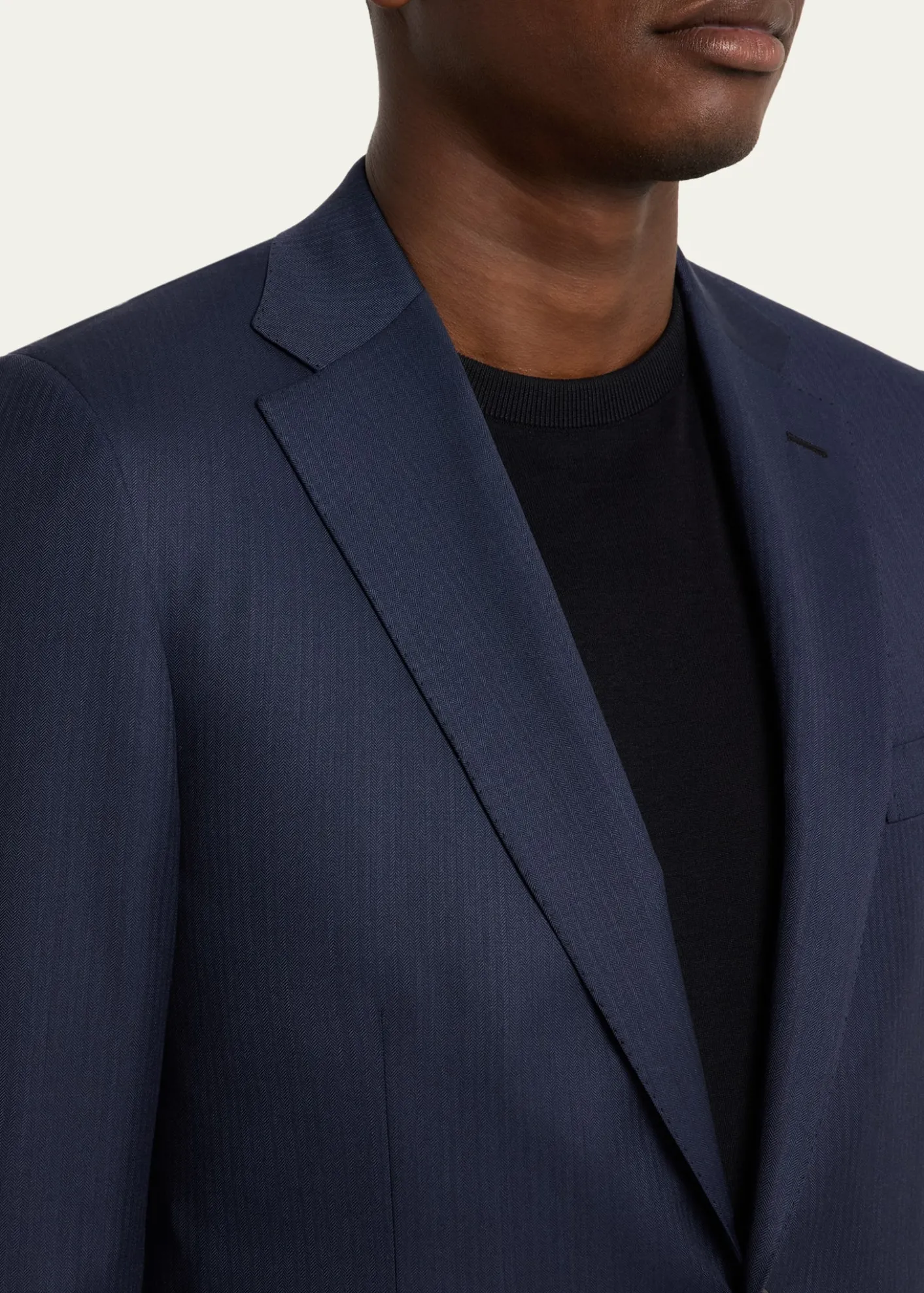BrioniMen's Wool Micro-Herringbone Two-Piece Suit