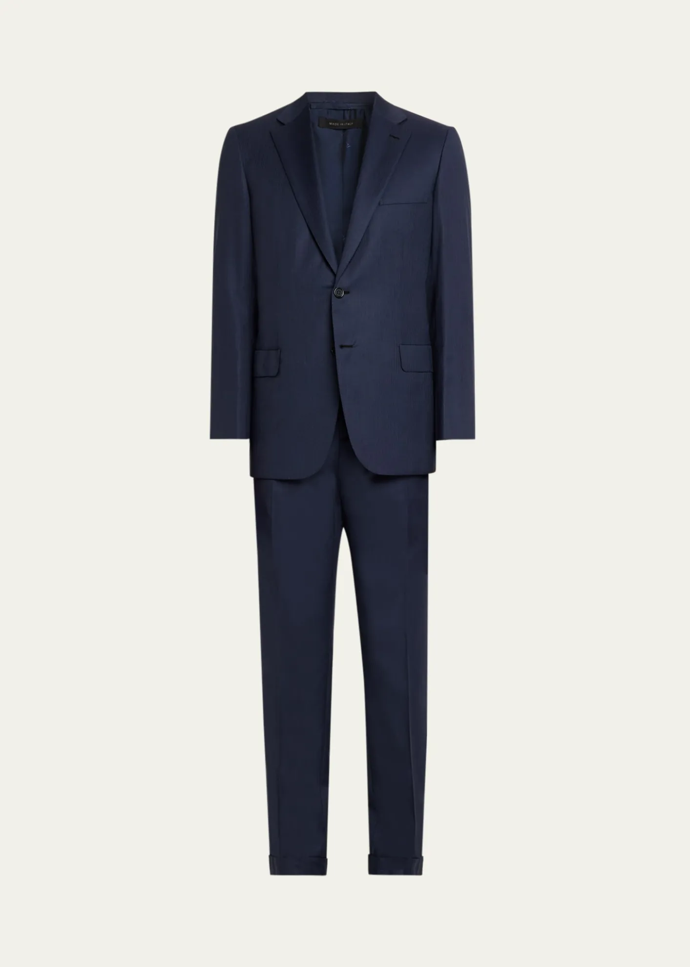 BrioniMen's Wool Micro-Herringbone Two-Piece Suit