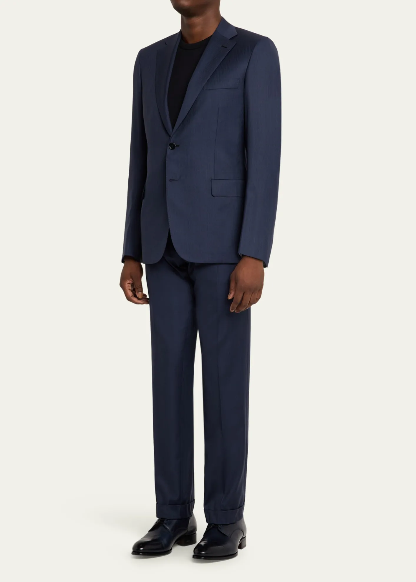 BrioniMen's Wool Micro-Herringbone Two-Piece Suit