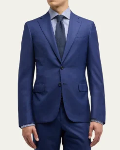 BrioniMen's Wool Sharkskin Suit
