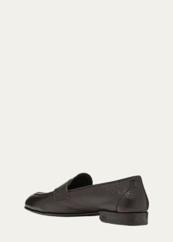 BrioniMen's Appia Deerskin Penny Loafers