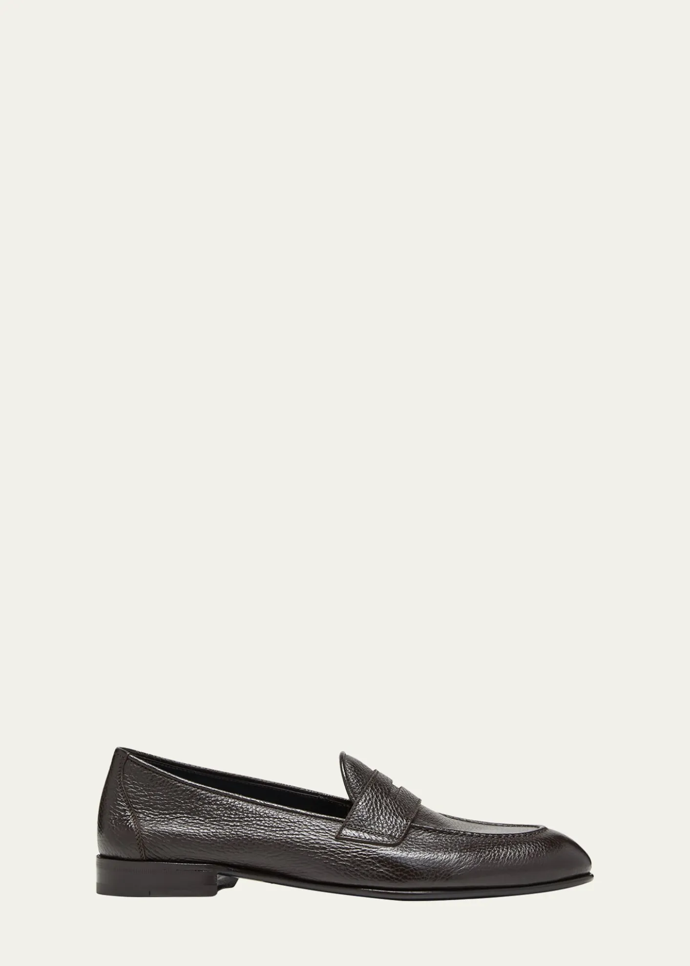 BrioniMen's Appia Deerskin Penny Loafers