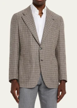 BrioniMen's Brera Cashmere District Check Sport Coat