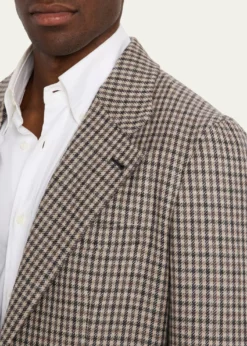 BrioniMen's Brera Cashmere District Check Sport Coat