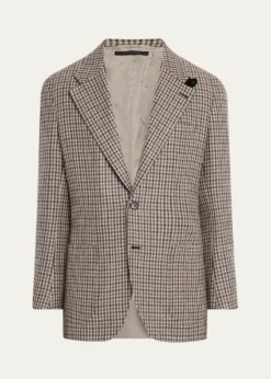 BrioniMen's Brera Cashmere District Check Sport Coat