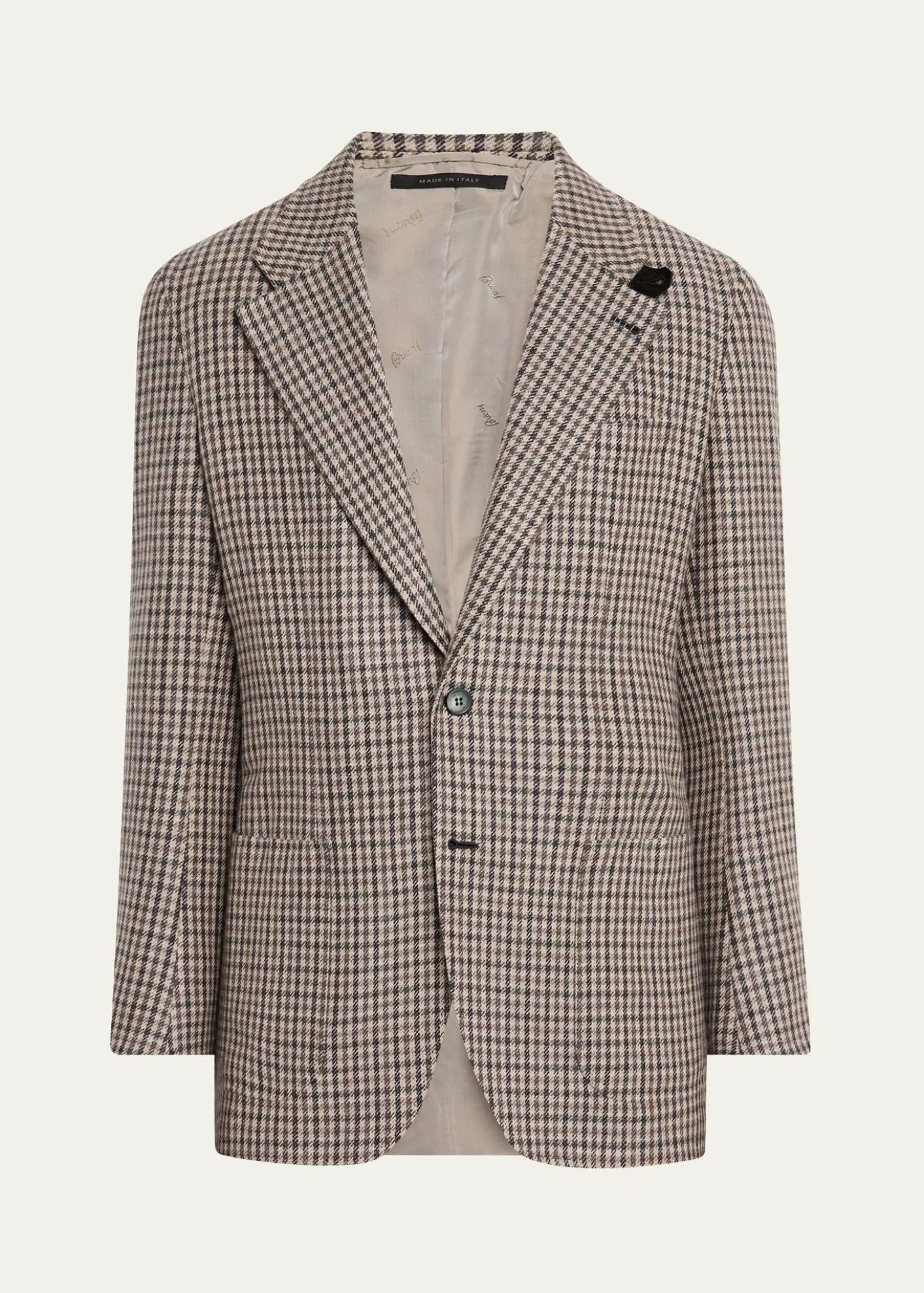 BrioniMen's Brera Cashmere District Check Sport Coat