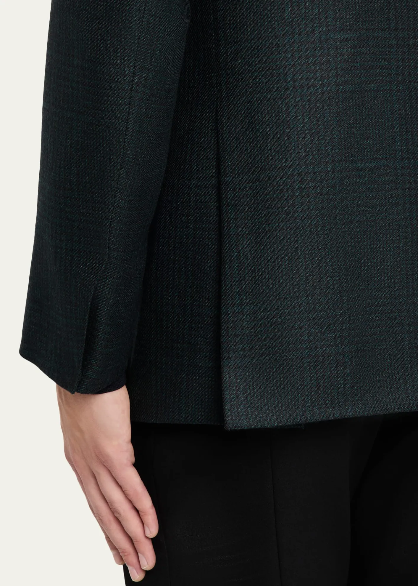 BrioniMen's Cashmere Tonal Plaid Single-Breasted Sport Coat