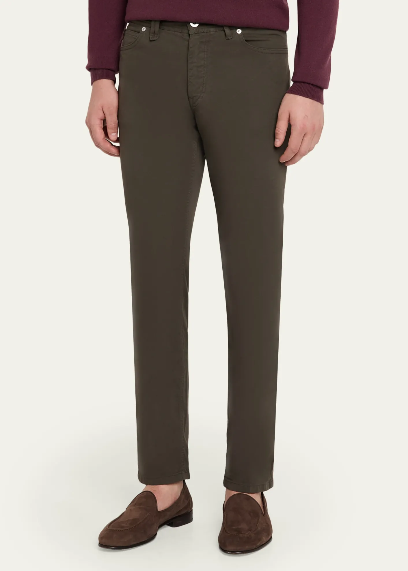 BrioniMen's Cotton Stretch 5-Pocket Pants