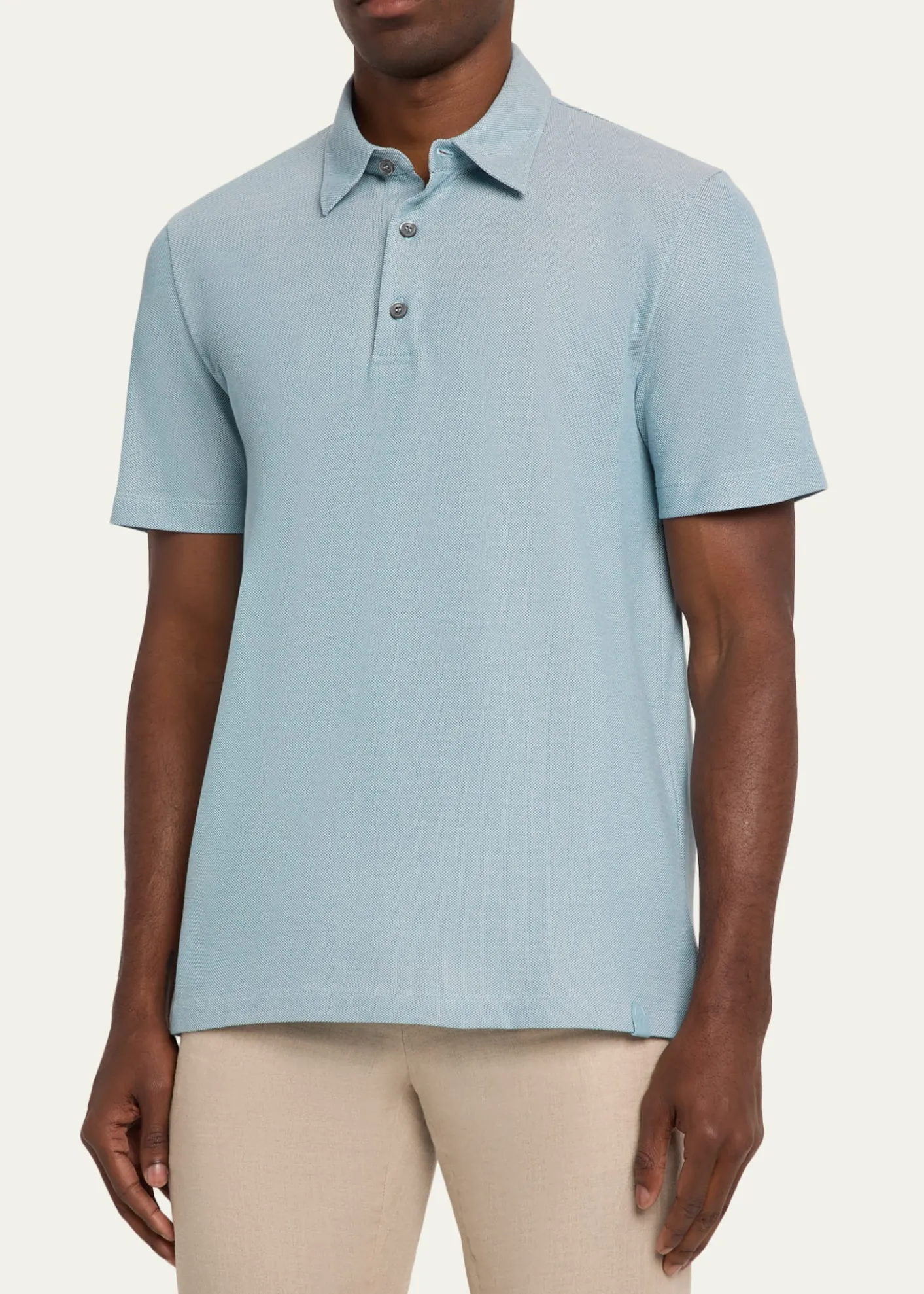 BrioniMen's Jersey Pique Polo Shirt