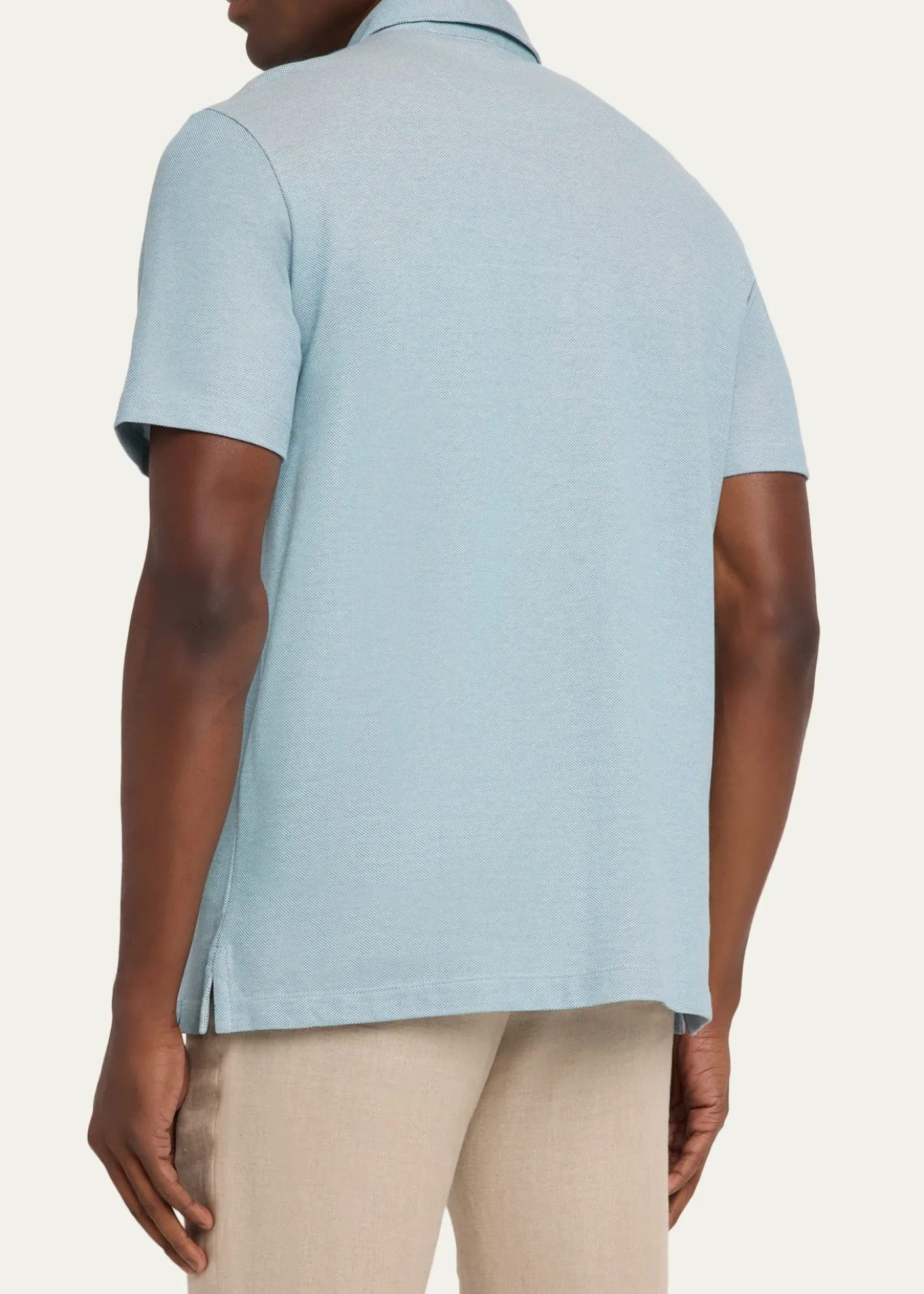 BrioniMen's Jersey Pique Polo Shirt