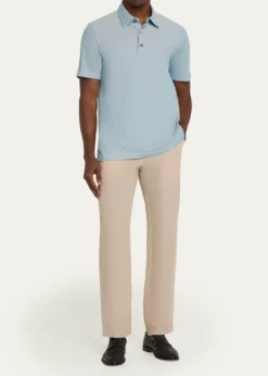 BrioniMen's Jersey Pique Polo Shirt