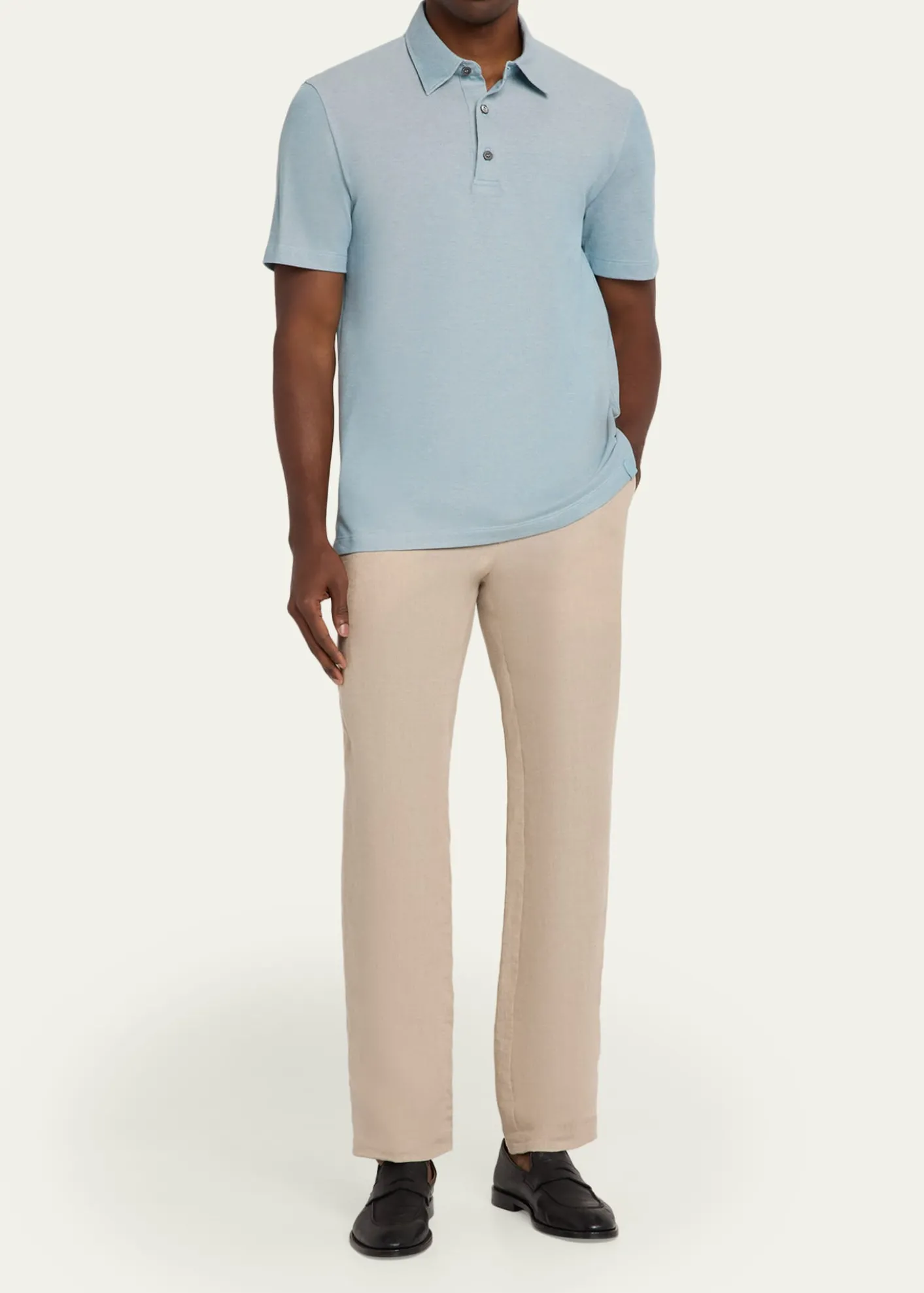 BrioniMen's Jersey Pique Polo Shirt
