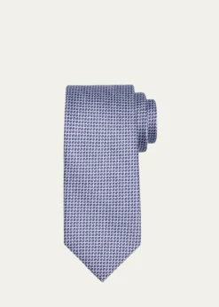 BrioniMen's Micro-Birdseye Jacquard Silk Tie