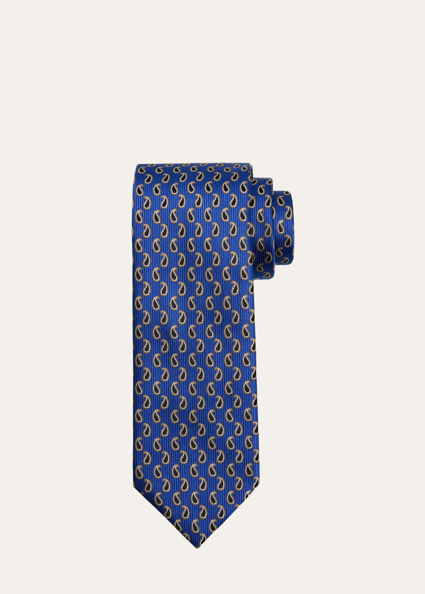 BrioniMen's Micro-Paisley Jacquard Silk Tie