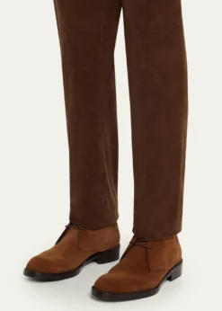 BrioniMen's Milano Suede Rubber-Sole Chukka Boots