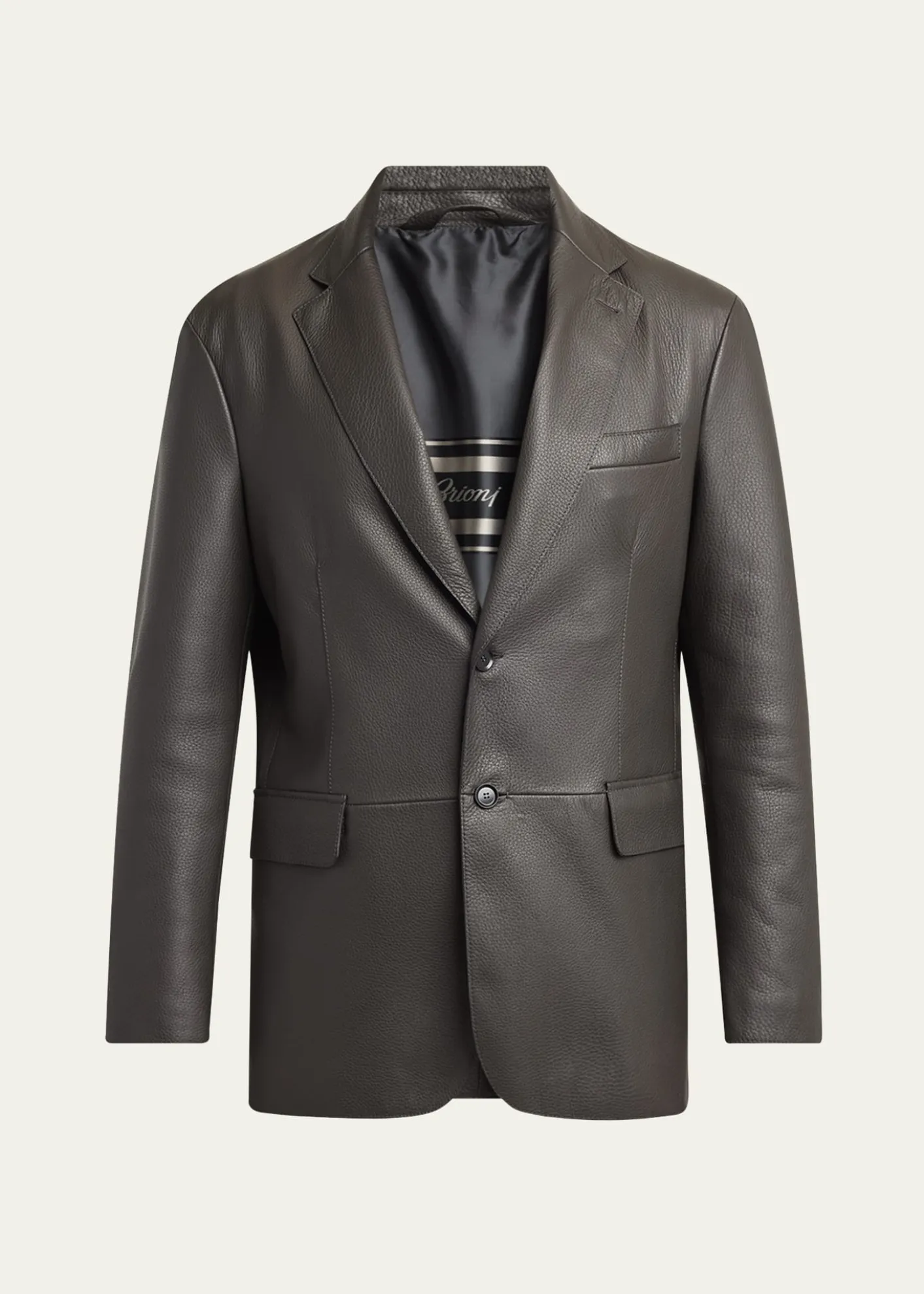 BrioniMen's Monti Deerskin Single-Breasted Blazer