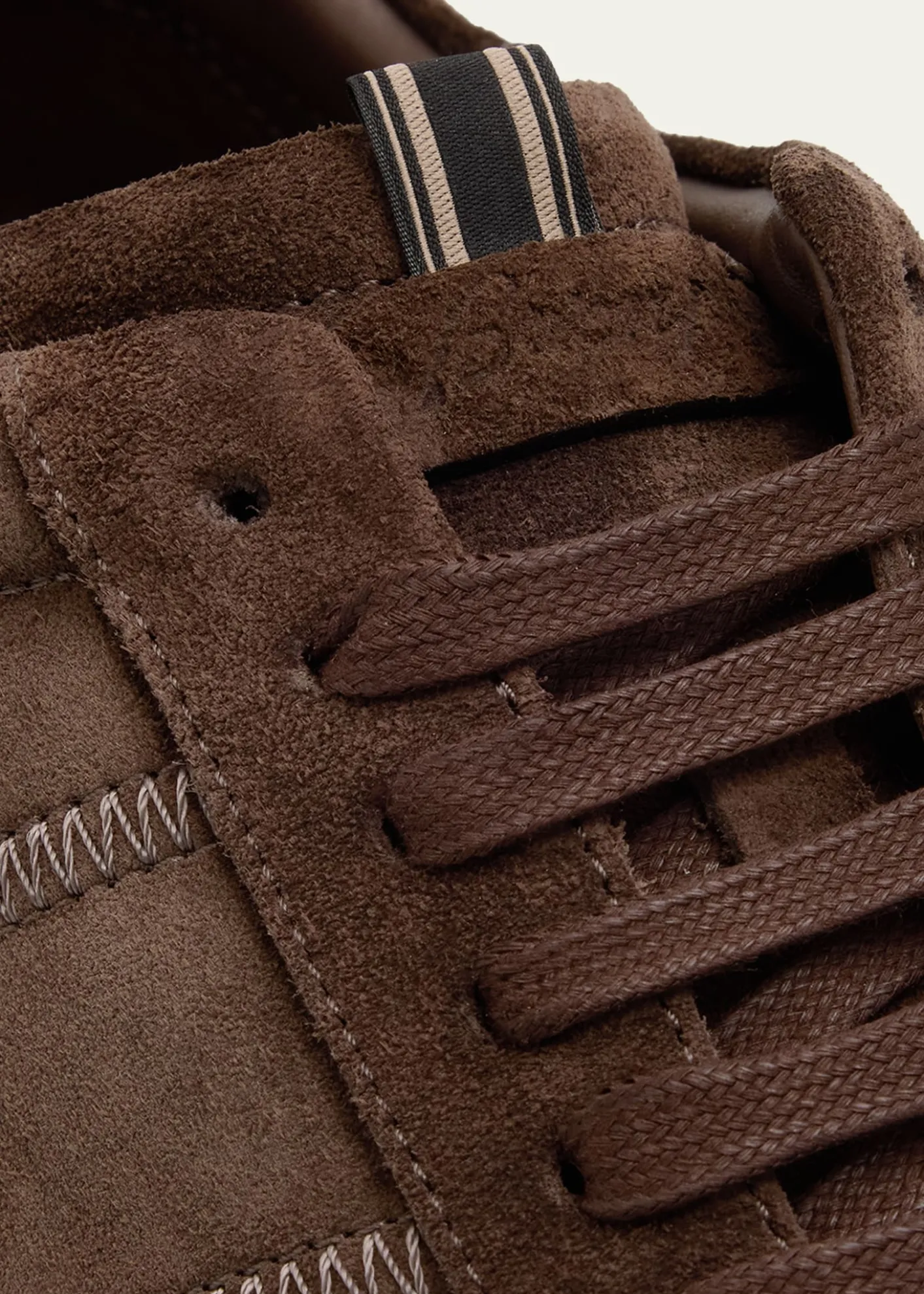 BrioniMen's New Cassette Suede Low-Top Sneakers