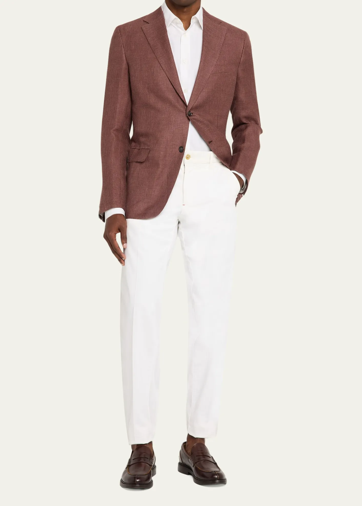BrioniMen's Ravello Textured Single-Breasted Blazer