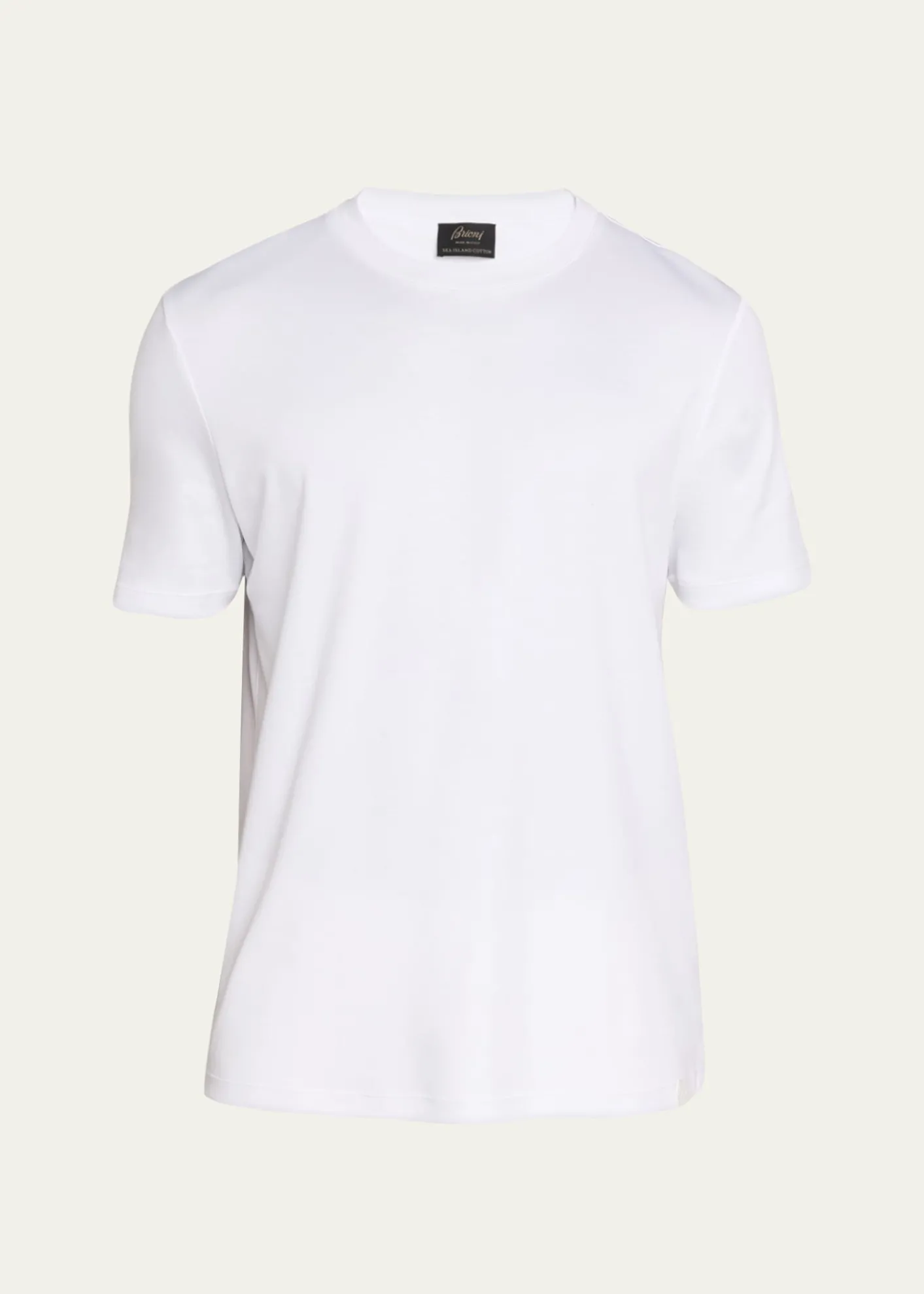 BrioniMen's Sea Island Cotton Crewneck T-Shirt
