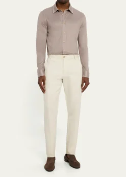 BrioniMen's Silk Pique Sport Shirt