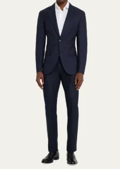BrioniMen's Solid Wool-Silk Blazer