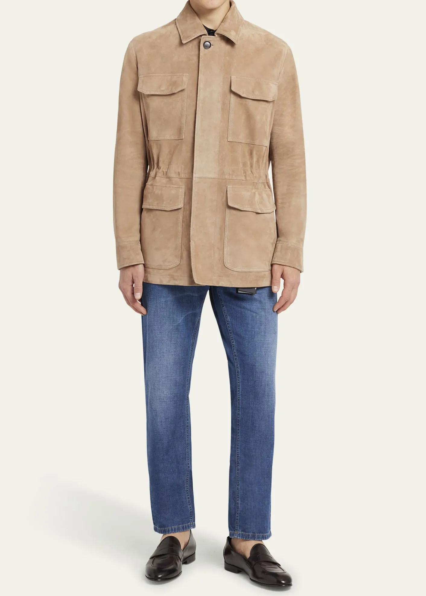 BrioniMen's Suede Field Jacket