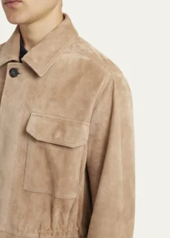 BrioniMen's Suede Field Jacket
