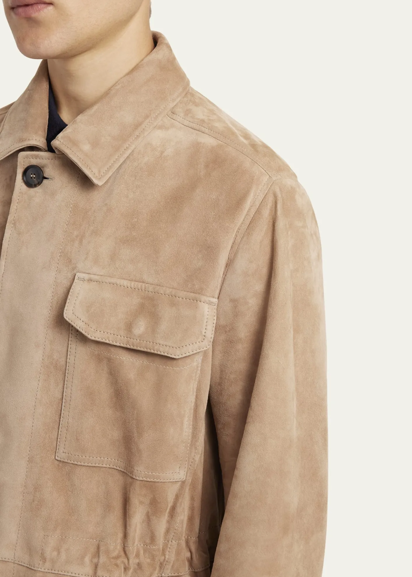 BrioniMen's Suede Field Jacket