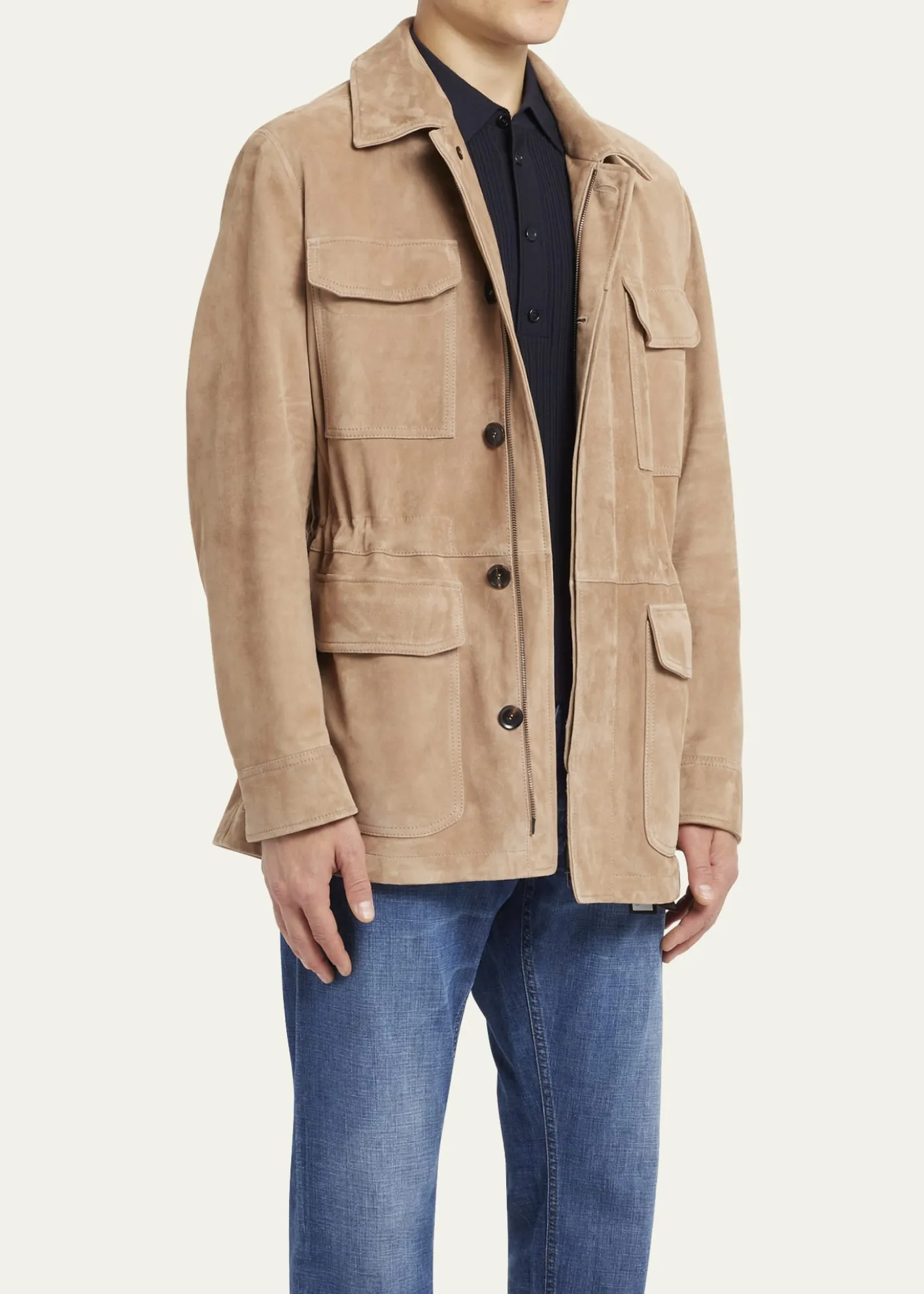 BrioniMen's Suede Field Jacket