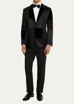 BrioniMen's Virgilio Patchwork Dinner Jacket
