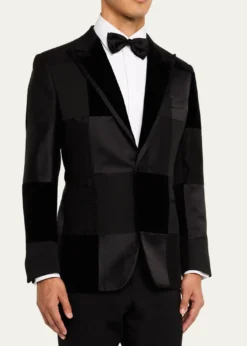 BrioniMen's Virgilio Patchwork Dinner Jacket