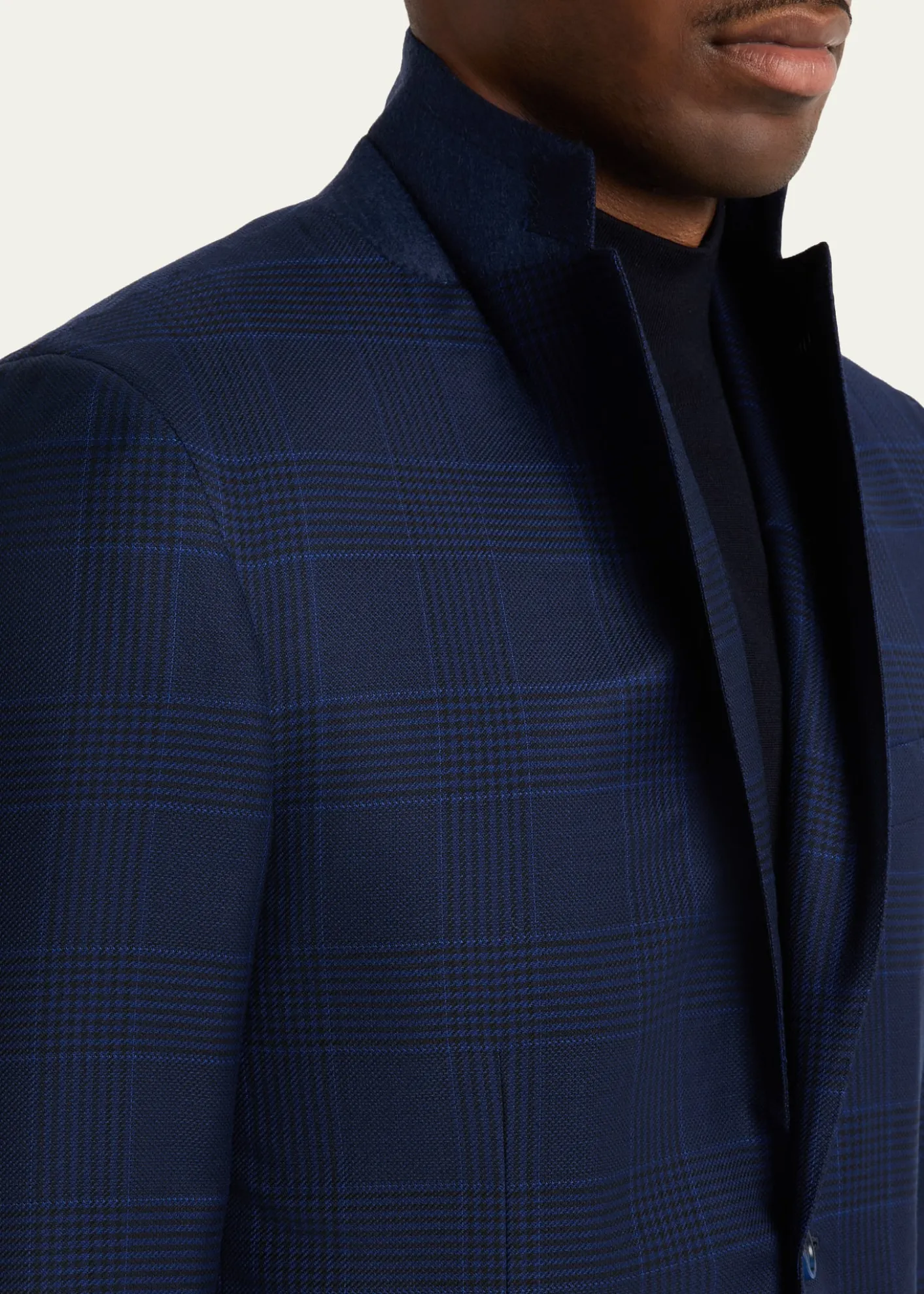 BrioniMen's Wool Plaid Single-Breasted Sport Coat