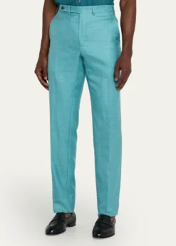 BrioniMen's WWX 80th Anniversary Lambda Flat-Front Trousers