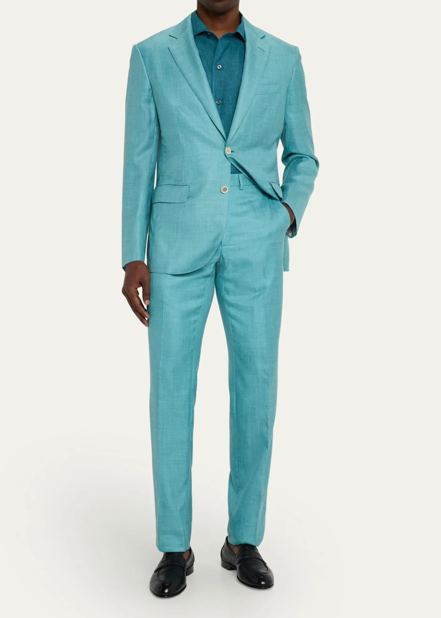 BrioniMen's WWX 80th Anniversary Lambda Flat-Front Trousers