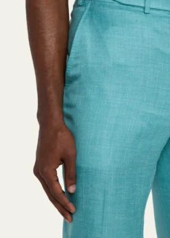 BrioniMen's WWX 80th Anniversary Lambda Flat-Front Trousers