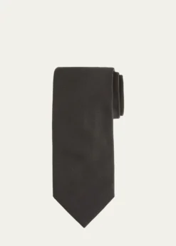 BrioniSolid Textured Silk Tie