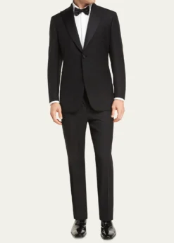 BrioniTwo-Piece Wool Tuxedo Suit