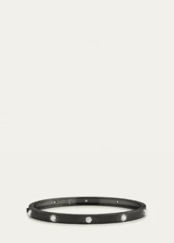 BuccellatiMacri Classica Bangle, Black Gold, 5mm